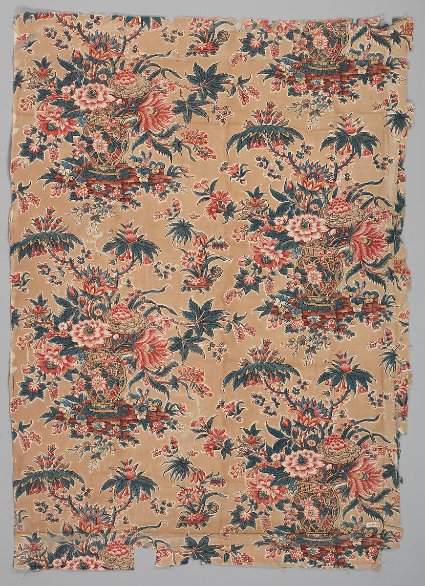 Piece, Bannister Hall (British, founded ca. 1798), Cotton, British, Preston 