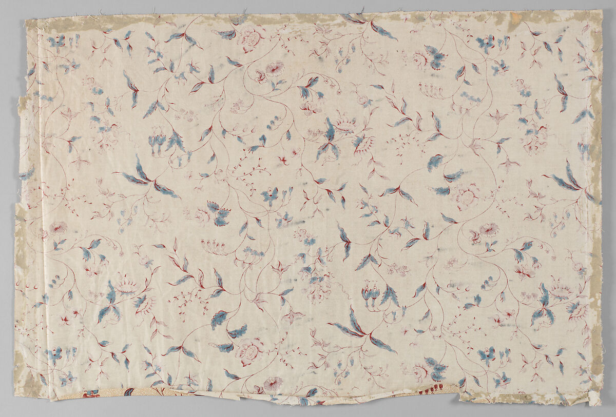 Piece, Bannister Hall (British, founded ca. 1798), Cotton, British, Preston