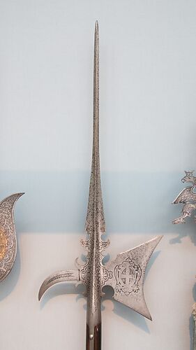 Halberd of Johann Georg I of Saxony (1585–1656) as administrator of the bishopric of Meresburg