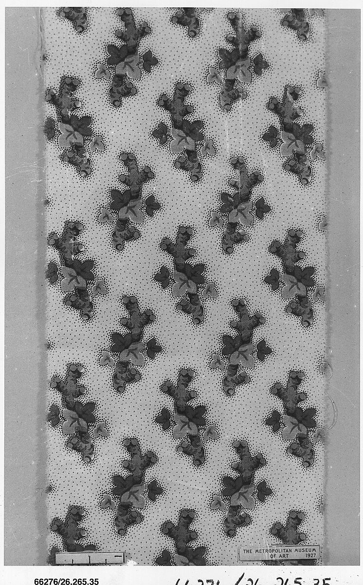 Piece, Cotton, British