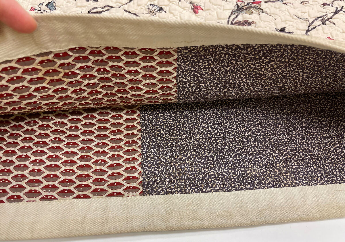 Floral print, Indian, Coromandel Coast (Pondicherry), for Western market