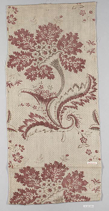 Floral print, Linen, French, Nantes