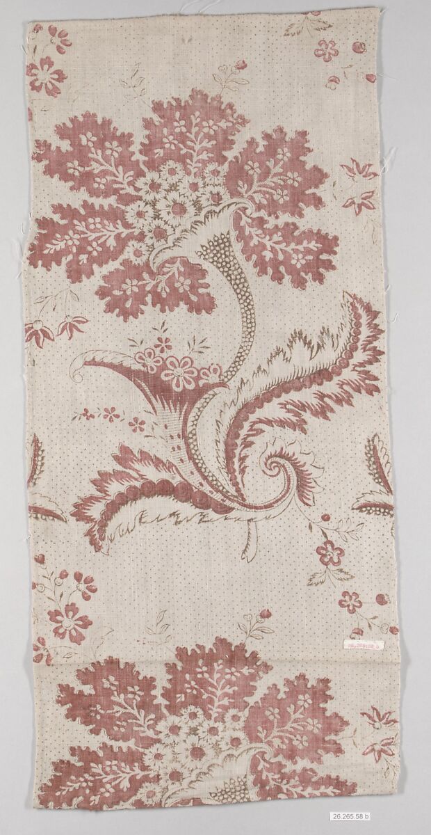 Floral print, Linen, French, Nantes