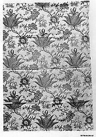 Floral print, Oberkampf Manufactory (French, active 1760–1843), Cotton, French, Jouy-en-Josas