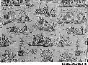 "Vintage Scenes", Cotton, French 