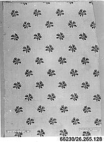 Floral print, Oberkampf Manufactory (French, active 1760–1843), Linen, French, Jouy-en-Josas 