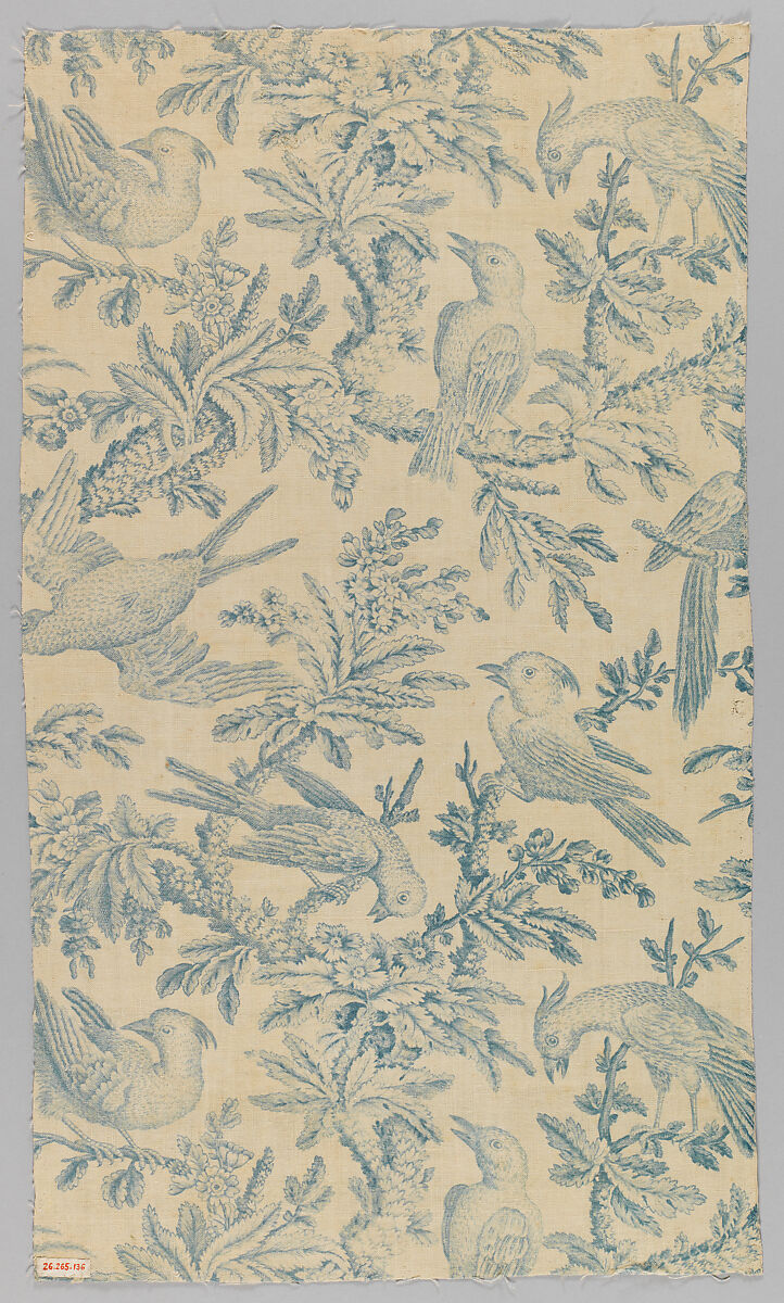 Pictorial print, Linen, British 