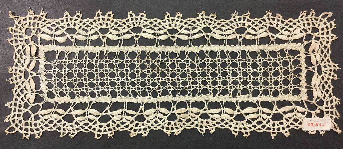 Cuff, Bobbin lace, Swedish 