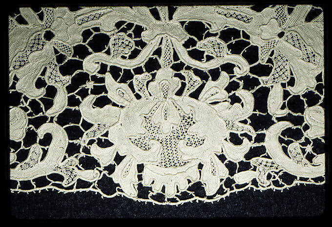 Strip, Needle lace, Italian