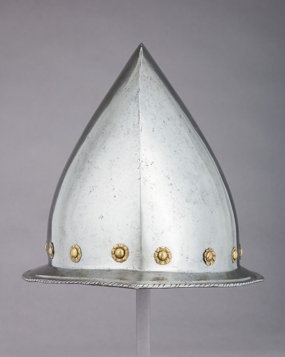 Cabasset, Steel, brass, Italian