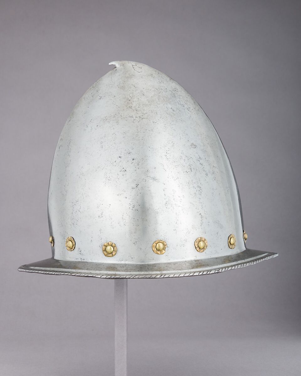 Cabasset, Steel, brass, Italian