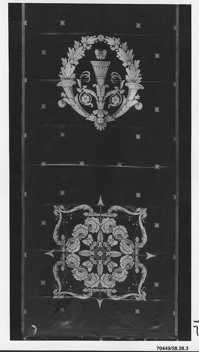 Chair back and seat cover | French | The Metropolitan Museum of Art