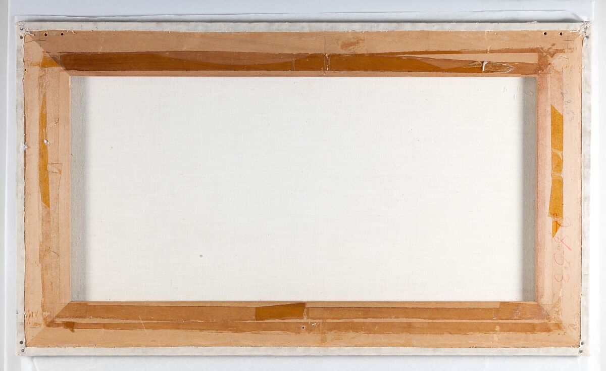 Panel, Silk on linen, British