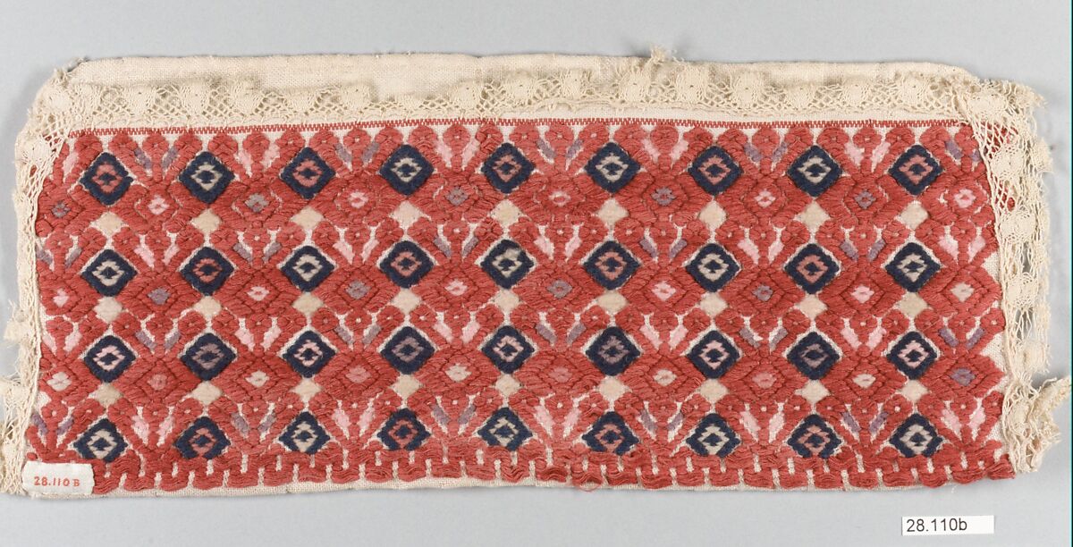 Cap, Wool on linen, Austrian