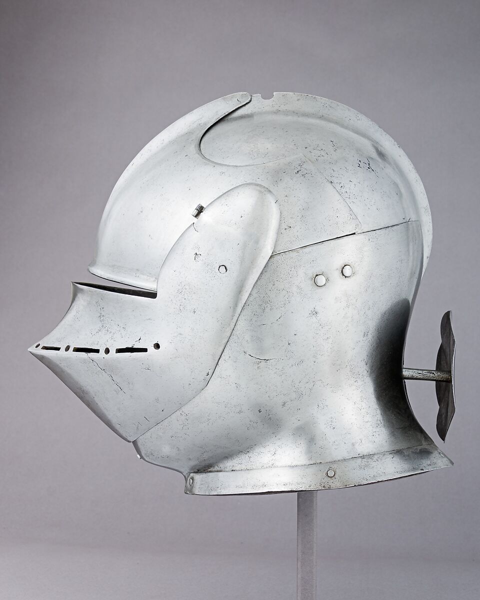 Armet, Steel, possibly British or Flemish