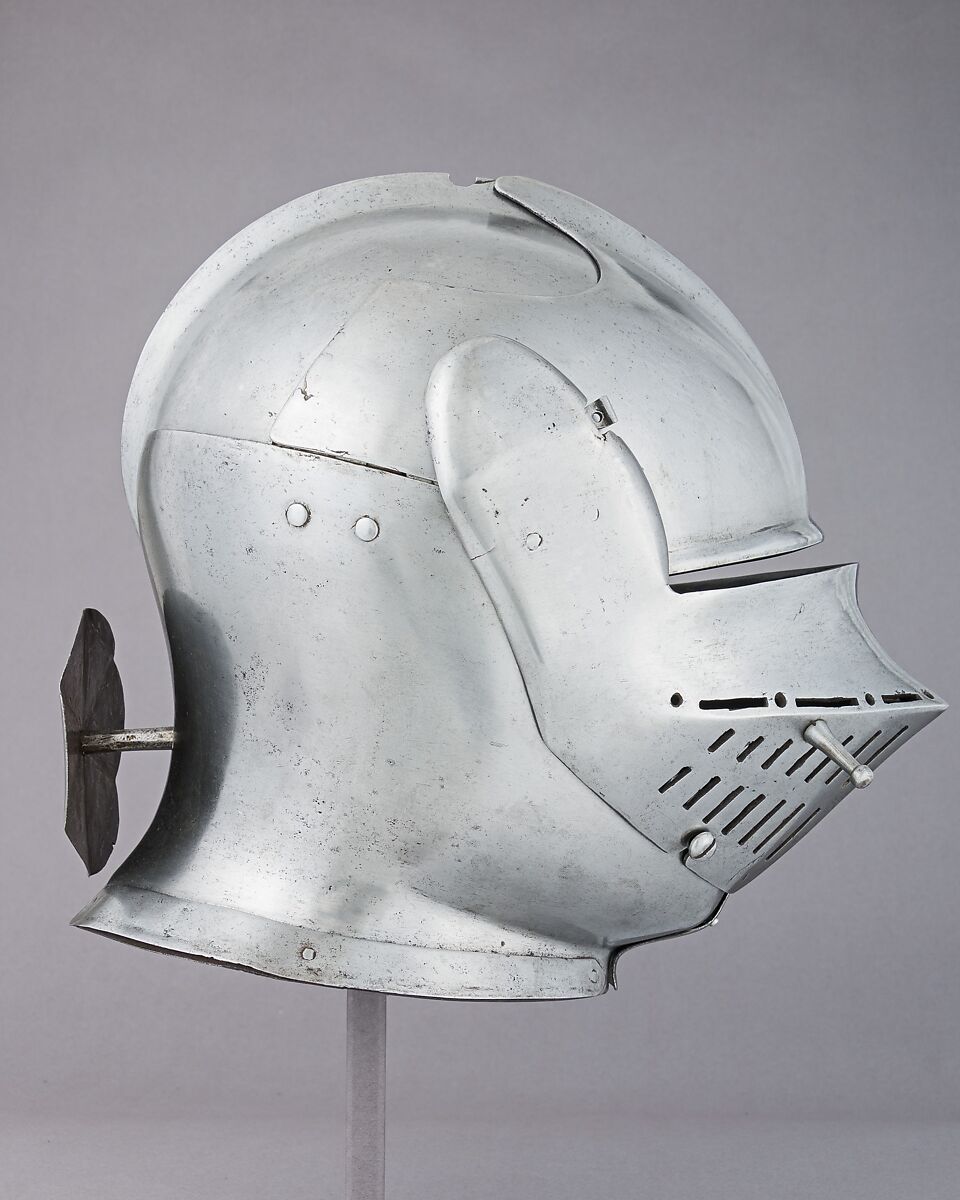 Armet, Steel, possibly British or Flemish