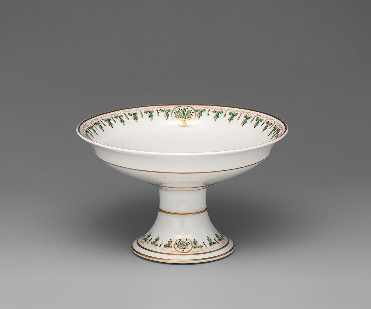 Compote, Union Porcelain Works (1863–1922), Porcelain, American 