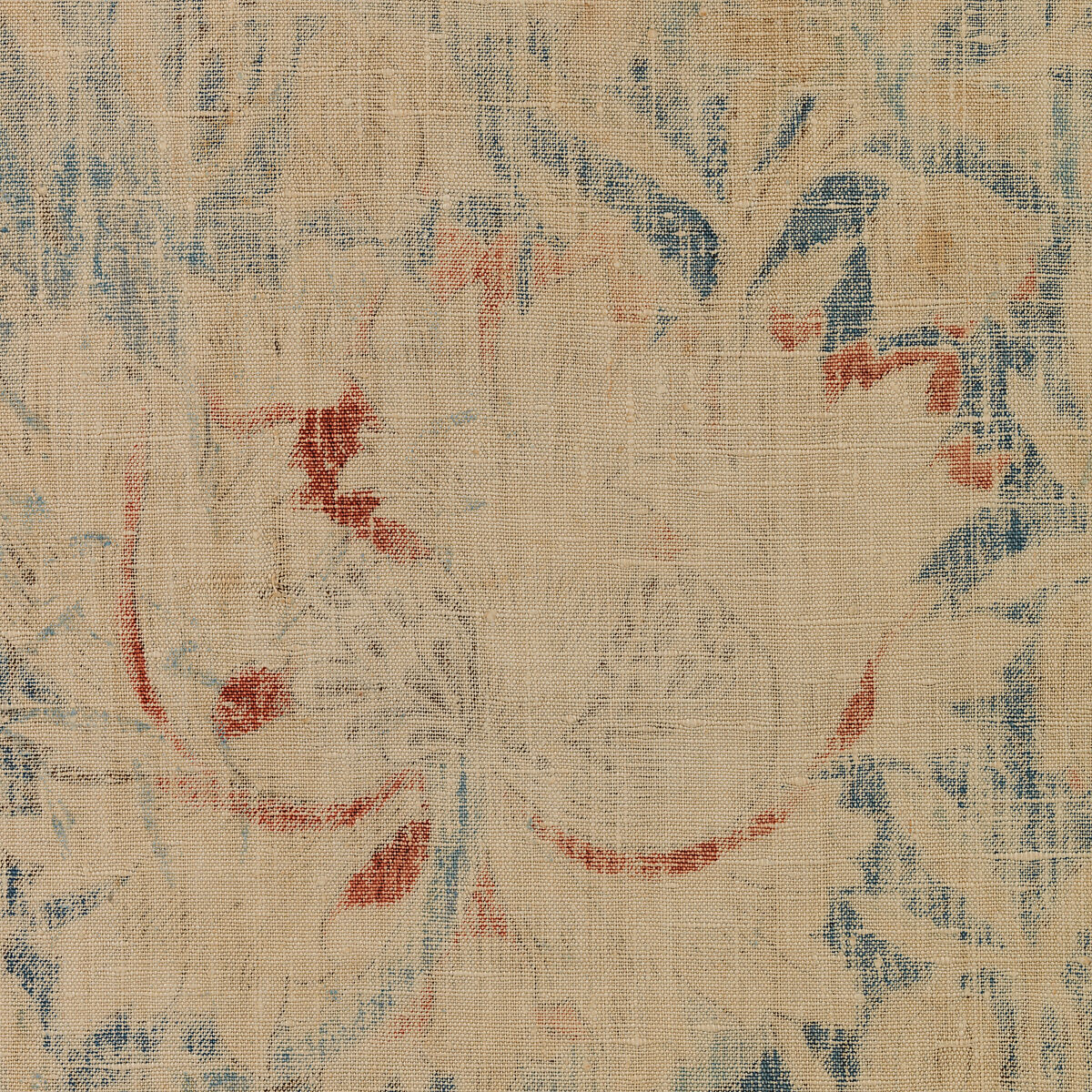 Honeysuckle, Designed by William Morris (British, Walthamstow, London 1834–1896 Hammersmith, London), Linen, British