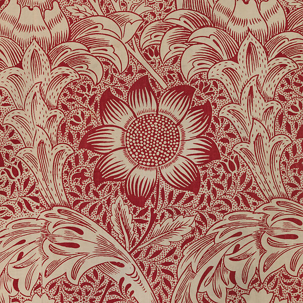 Corncockle, Designed by William Morris (British, Walthamstow, London 1834–1896 Hammersmith, London), Linen, British, Merton Abbey