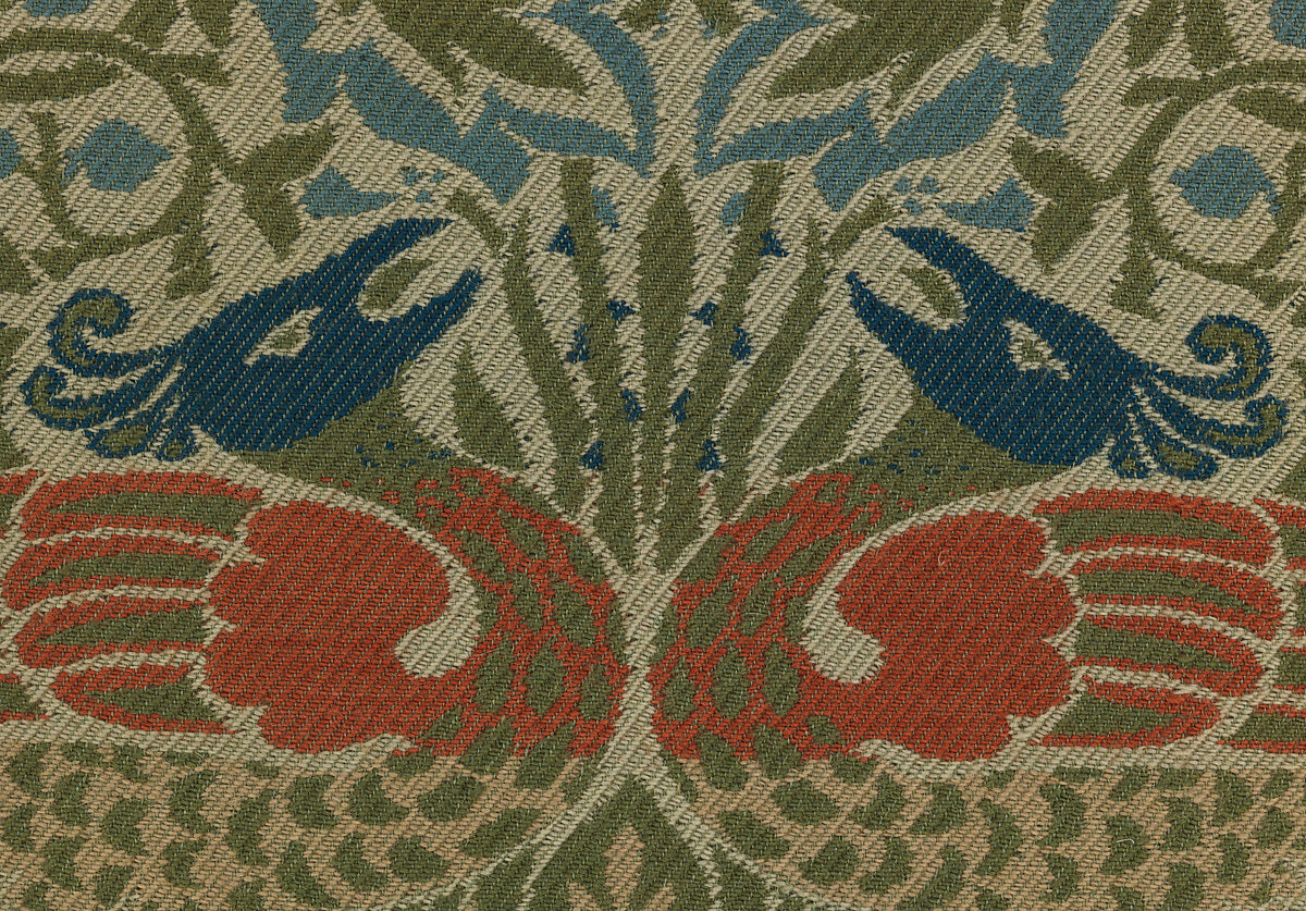 "Peacock and Dragon", Designed by William Morris (British, Walthamstow, London 1834–1896 Hammersmith, London), Wool, British, London