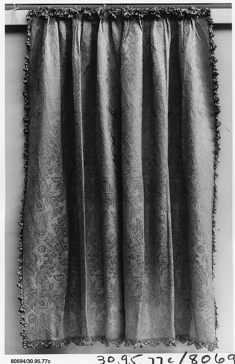 Curtain, Silk, Italian 