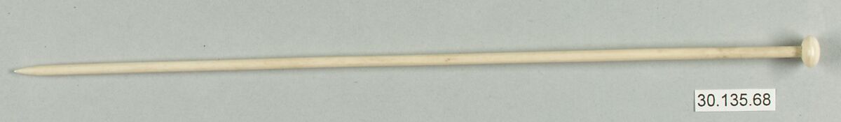Knitting needles (4), Bone, possibly German 