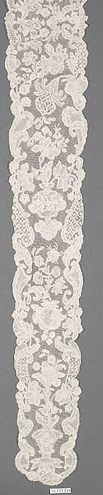 Lappet, Bobbin lace, Brussels bobbin lace, point d'Angleterre, Flemish 