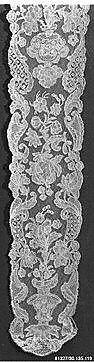 Lappet, Bobbin lace, Brussels bobbin lace, point d'Angleterre, Flemish