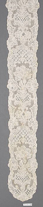 Lappet, Bobbin lace, Flemish 