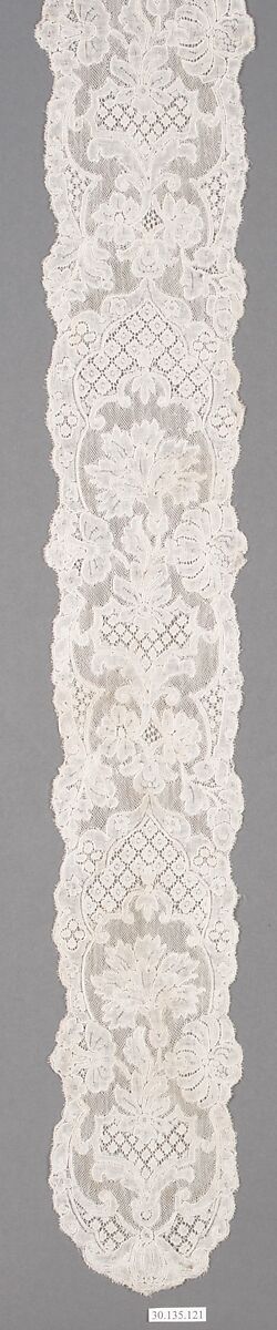 Lappet, Bobbin lace, Flemish