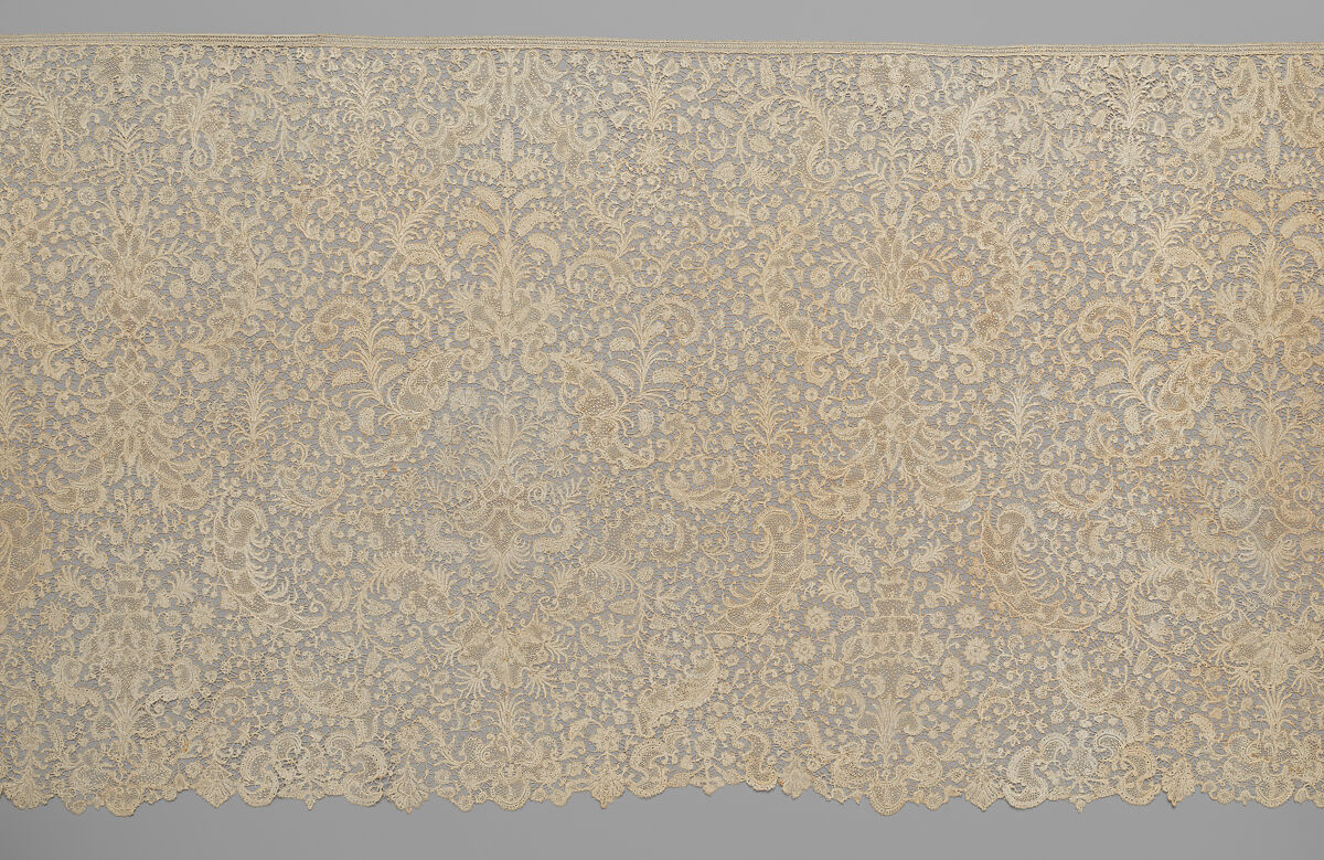 Flounce, Bobbin lace, Flemish