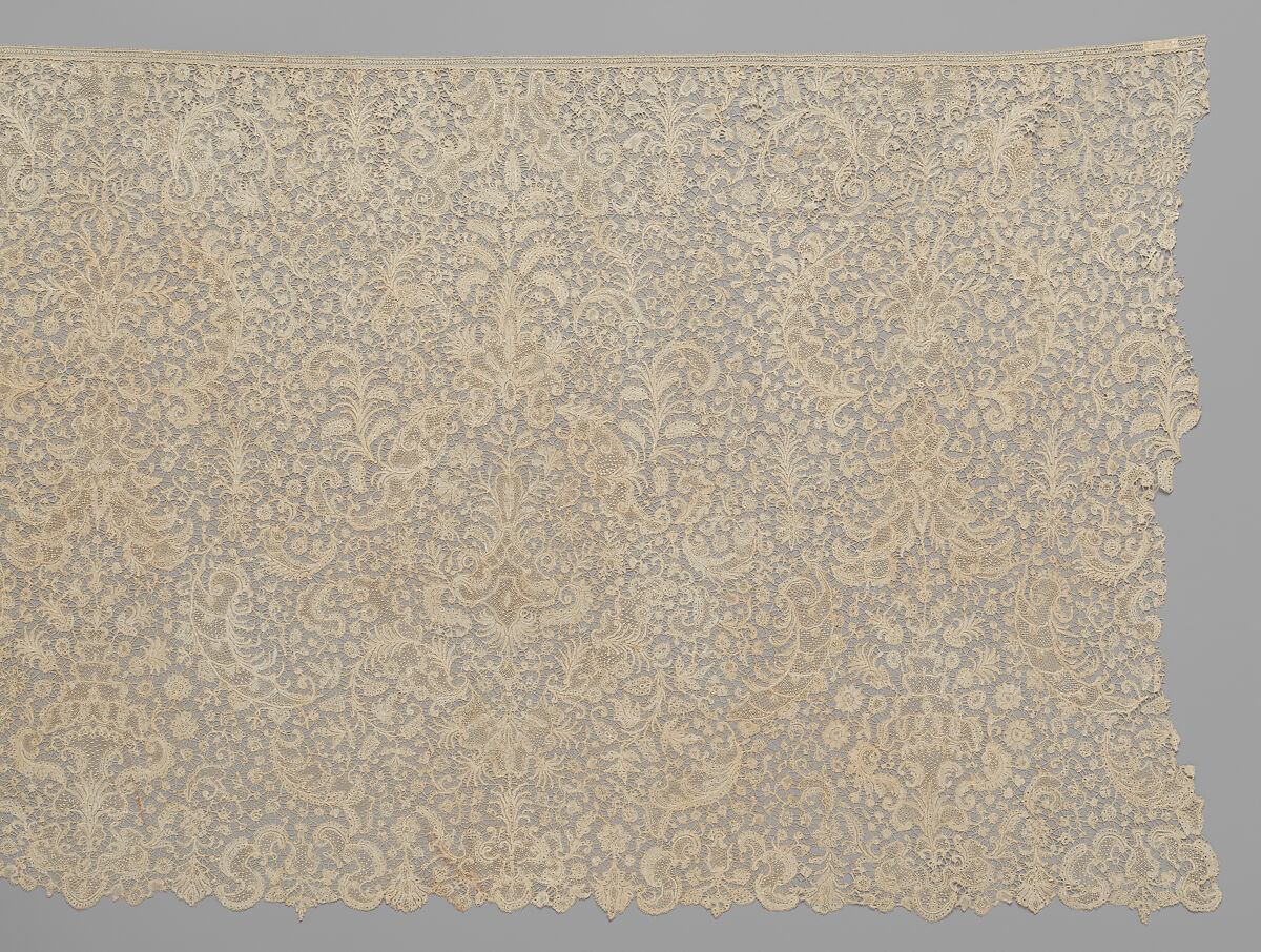 Flounce, Bobbin lace, Flemish