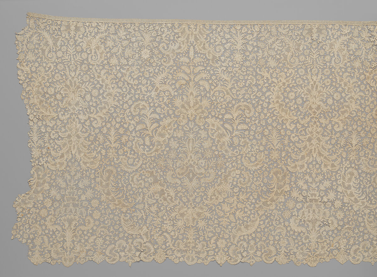 Flounce, Bobbin lace, Flemish