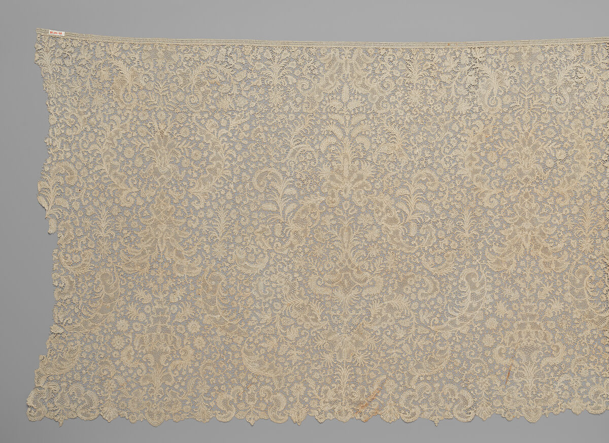 Flounce, Bobbin lace, Flemish