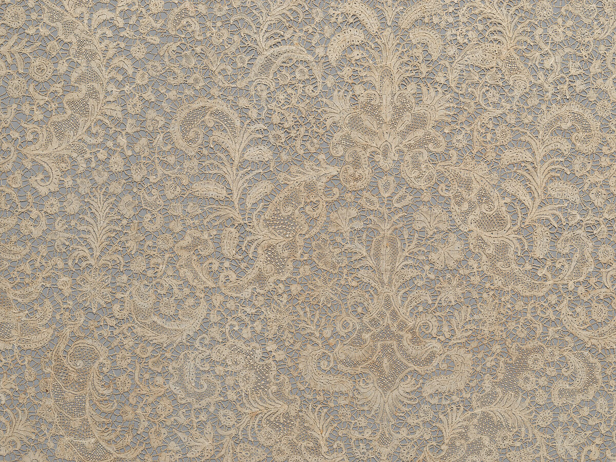 Flounce, Bobbin lace, Flemish