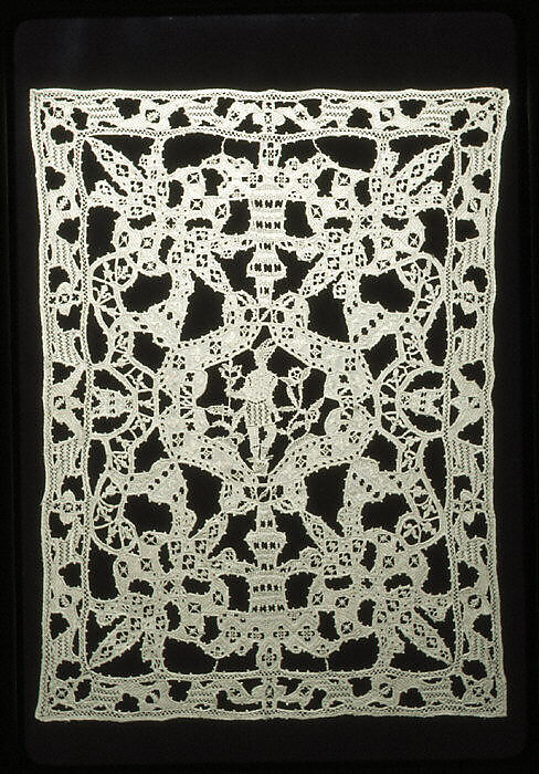 Panel, Cutwork, Italian 