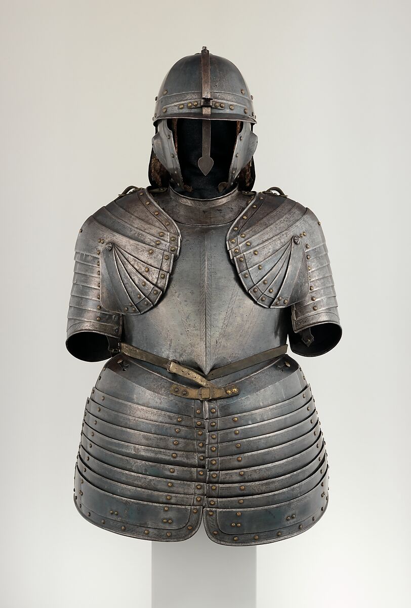 Half Armor, Attributed to Martin Schneider the Younger (German, Nuremberg, active ca. 1610–20), Steel, German, Nuremberg