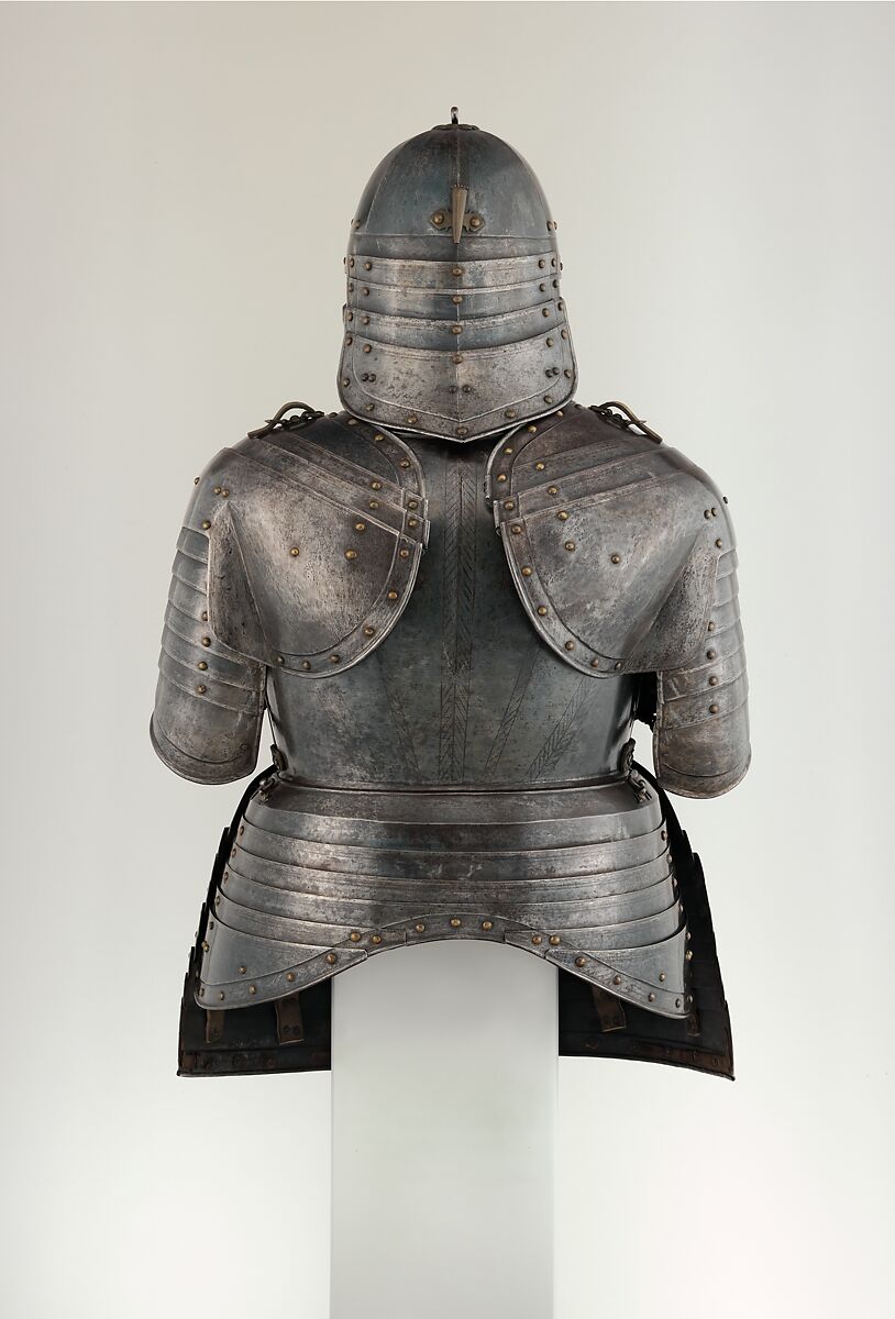 Half Armor, Attributed to Martin Schneider the Younger (German, Nuremberg, active ca. 1610–20), Steel, German, Nuremberg