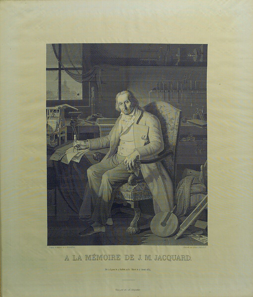 Joseph Marie Jacquard, Didier, Petit et Cie, Silk, French, Lyons 