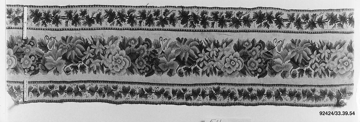 Border, Silk, Russian