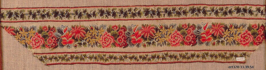 Border, Silk, Russian 