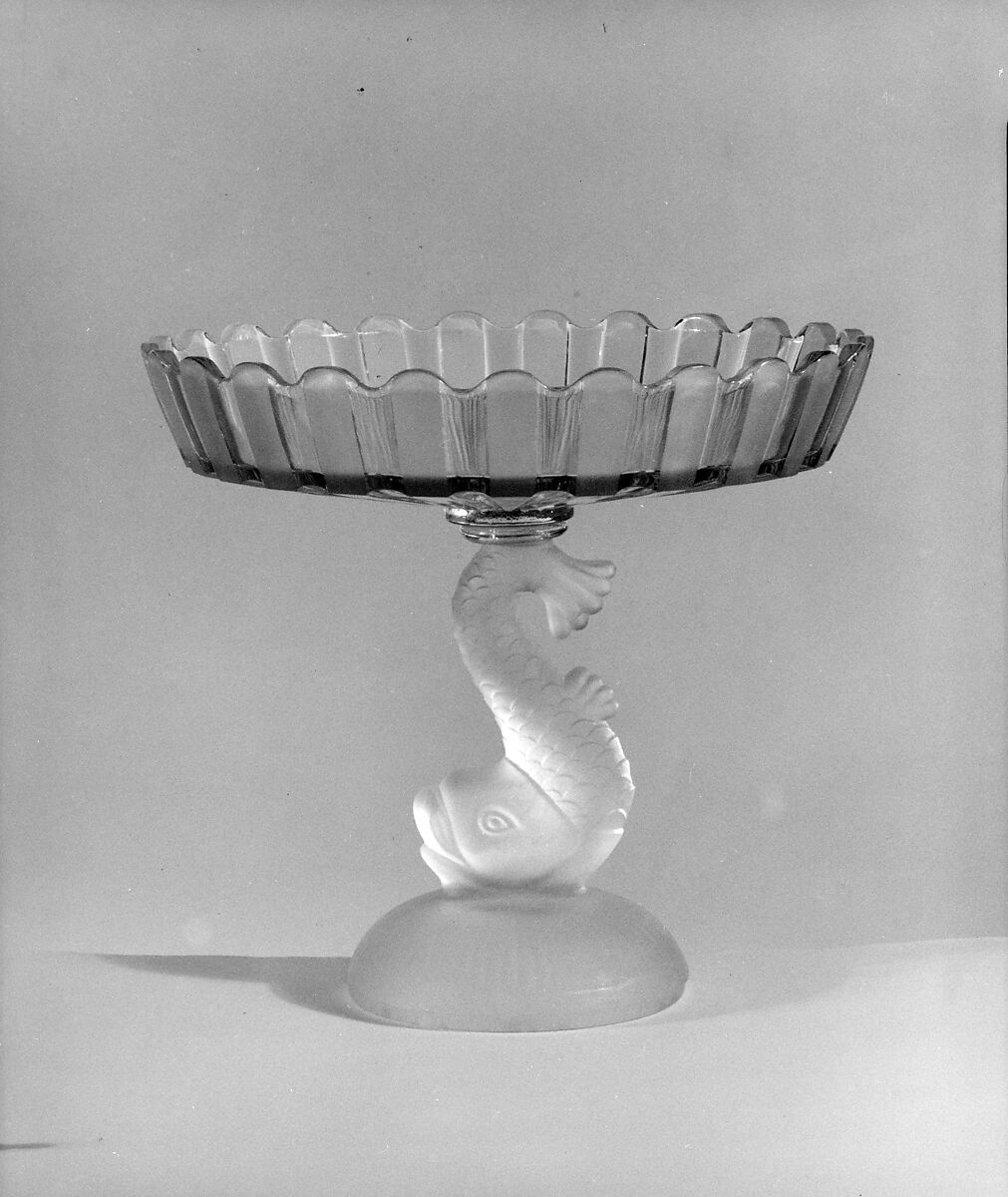 Compote, Bakewell, Pears and Company (1836–1882), Pressed glass, American 