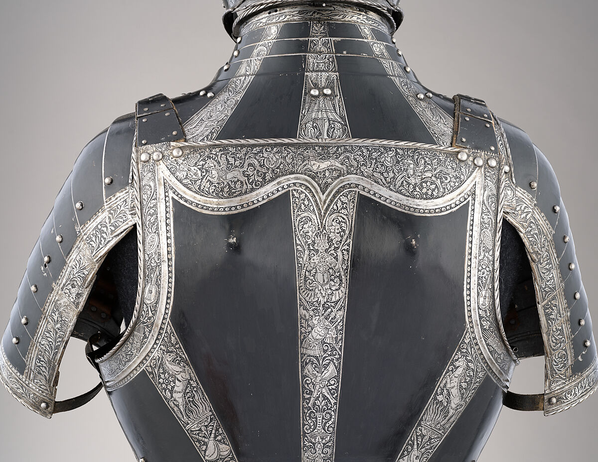 Armor, Steel, leather, Northern German, possibly Brunswick-Wolfenbüttel