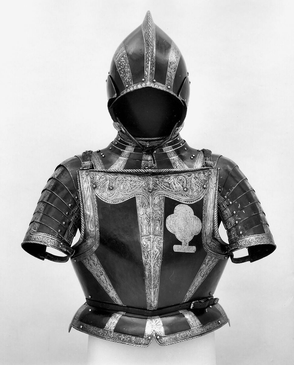 Armor, Steel, leather, Northern German, possibly Brunswick-Wolfenbüttel 