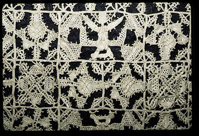 Border, Needle lace, Italian