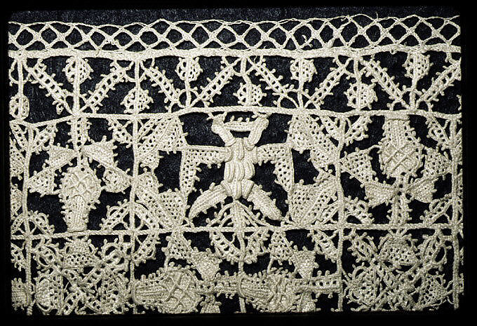 Border, Needle lace, Italian
