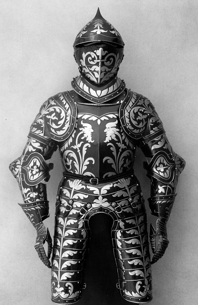 Half Armor, Steel, leather, probably Austrian, Innsbruck 