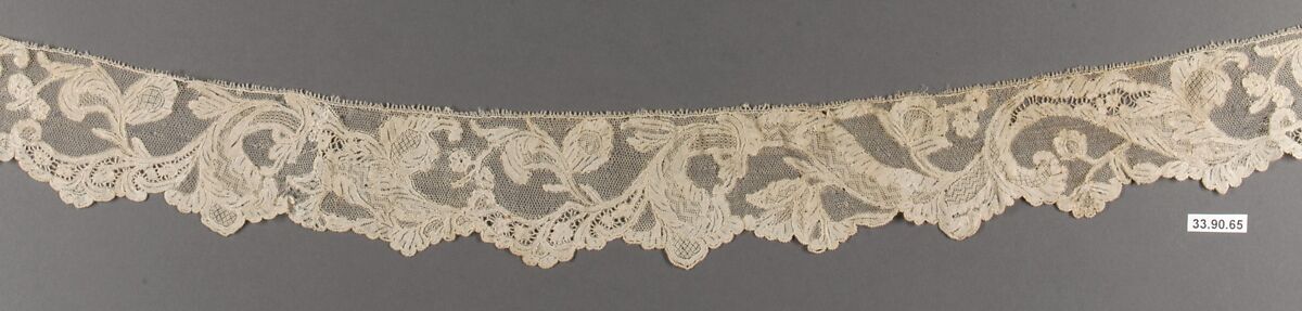 Edging, Needle lace, Italian 