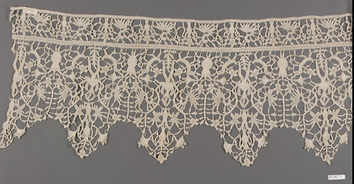 Border, Bobbin lace, Italian