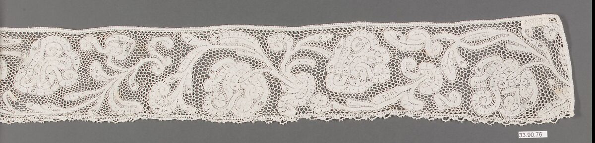 Edging, Bobbin lace, Milanese lace, Italian